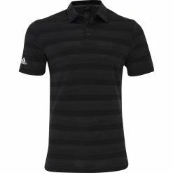 Adidas 2-Color Stripe Shirt Polo Short Sleeve Golf Apparel