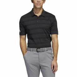 Adidas 2-Color Stripe Shirt Polo Short Sleeve Golf Apparel 16 Adidas 2-Color Stripe Shirt Polo Short Sleeve Golf Apparel -Golf Apparel Shop adidas 2 color stripe shirt 6