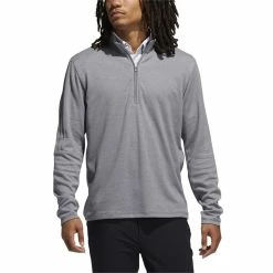 Adidas 3-Stripe ¼ Zip Layering Outerwear Pullover Golf Apparel 14 Adidas 3-Stripe ¼ Zip Layering Outerwear Pullover Golf Apparel -Golf Apparel Shop adidas 3 stripe zip layering outerwear 5
