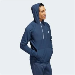 Adidas Fleece Anorak 1/4 Zip Outerwear Pullover Golf Apparel -Golf Apparel Shop adidas fleece anorak 1 4 zip outerwear 6