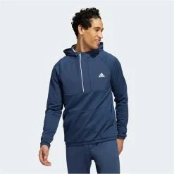 Adidas Fleece Anorak 1/4 Zip Outerwear Pullover Golf Apparel -Golf Apparel Shop adidas fleece anorak 1 4 zip outerwear 7