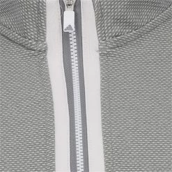 Adidas MicroDot Quarter Zip Outerwear Pullover Golf Apparel 11 Adidas MicroDot Quarter Zip Outerwear Pullover Golf Apparel -Golf Apparel Shop adidas microdot quarter zip outerwear 4