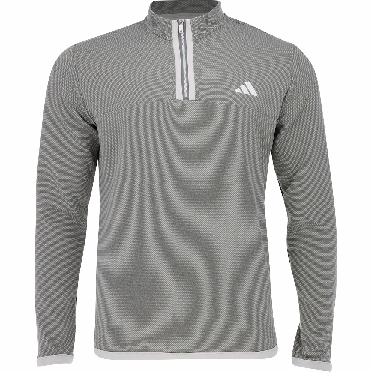 Adidas MicroDot Quarter Zip Outerwear Pullover Golf Apparel 3 Adidas MicroDot Quarter Zip Outerwear Pullover Golf Apparel
