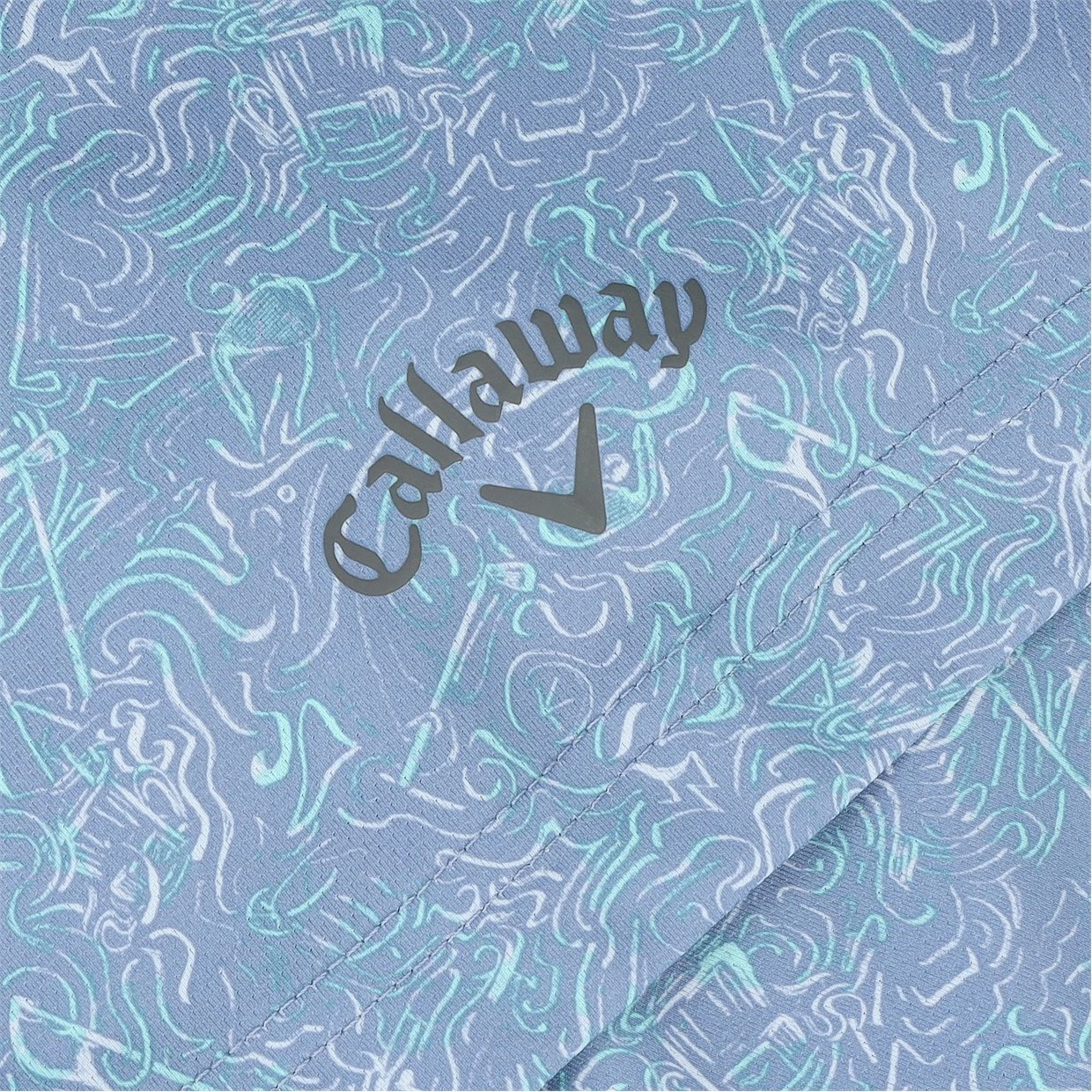 Callaway All-Over Abstract Novelty Print Shirt Polo Short Sleeve Golf Apparel 6 Callaway All-Over Abstract Novelty Print Shirt Polo Short Sleeve Golf Apparel - Image 4