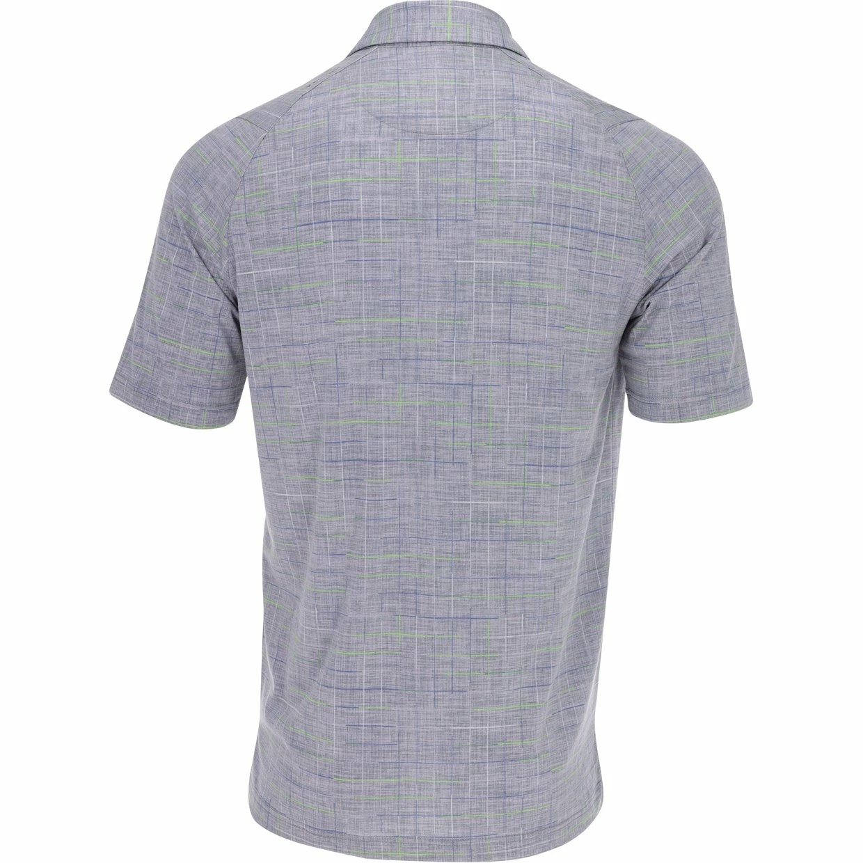 Callaway Sun-Worn Texture Printed Plaid Shirt Polo Short Sleeve Golf Apparel 4 Callaway Sun-Worn Texture Printed Plaid Shirt Polo Short Sleeve Golf Apparel - Image 2