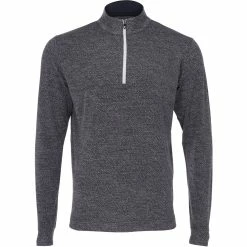 FootJoy Jacquard Texture Midlayer Outerwear Pullover Golf Apparel