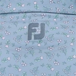 FootJoy Mini Floral Lisle Self Collar Shirt Polo Short Sleeve Golf Apparel -Golf Apparel Shop footjoy mini floral lisle self collar shirt 3