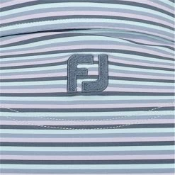 FootJoy Mini Stripe Lisle Self Collar Shirt Polo Short Sleeve Golf Apparel 10 FootJoy Mini Stripe Lisle Self Collar Shirt Polo Short Sleeve Golf Apparel -Golf Apparel Shop footjoy mini stripe lisle self collar shirt 3