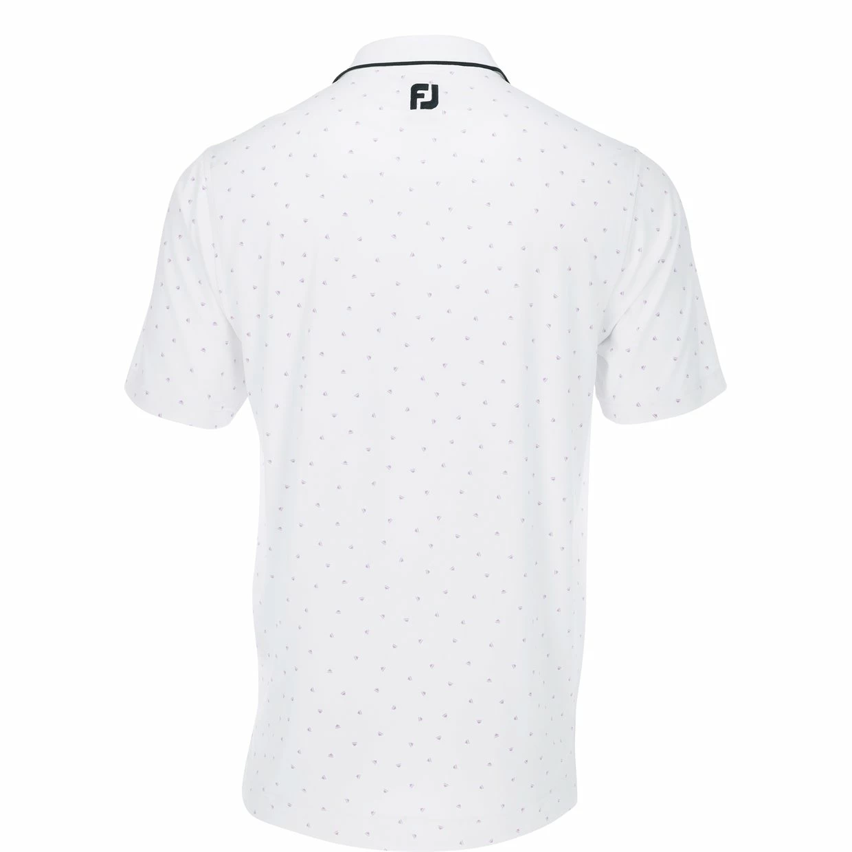 FootJoy Push Play Print Lisle Previous Season Apparel Style Shirt Polo Short Sleeve Golf Apparel 4 FootJoy Push Play Print Lisle Previous Season Apparel Style Shirt Polo Short Sleeve Golf Apparel - Image 2