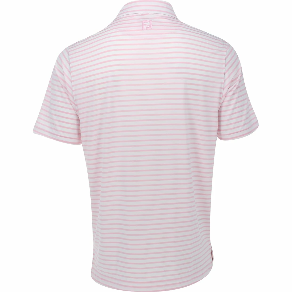 FootJoy Tour Logo Pro Dry Performance Lisle 2-Color Stripe Shirt Polo Short Sleeve Golf Apparel 4 FootJoy Tour Logo Pro Dry Performance Lisle 2-Color Stripe Shirt Polo Short Sleeve Golf Apparel - Image 2