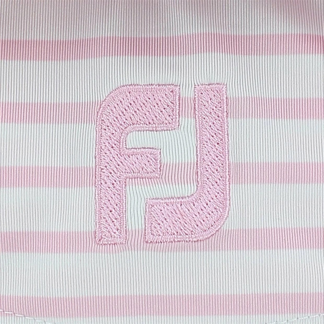 FootJoy Tour Logo Pro Dry Performance Lisle 2-Color Stripe Shirt Polo Short Sleeve Golf Apparel 6 FootJoy Tour Logo Pro Dry Performance Lisle 2-Color Stripe Shirt Polo Short Sleeve Golf Apparel - Image 4