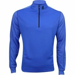 FootJoy Tour Logo Tonal Heather Midlayer Outerwear Pullover Golf Apparel