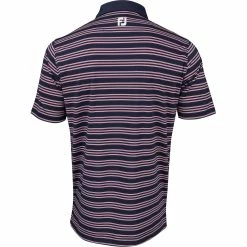 FootJoy Trio Stripe Lisle Self Collar Shirt Polo Short Sleeve Golf Apparel 8 FootJoy Trio Stripe Lisle Self Collar Shirt Polo Short Sleeve Golf Apparel -Golf Apparel Shop footjoy trio stripe lisle self collar shirt 1
