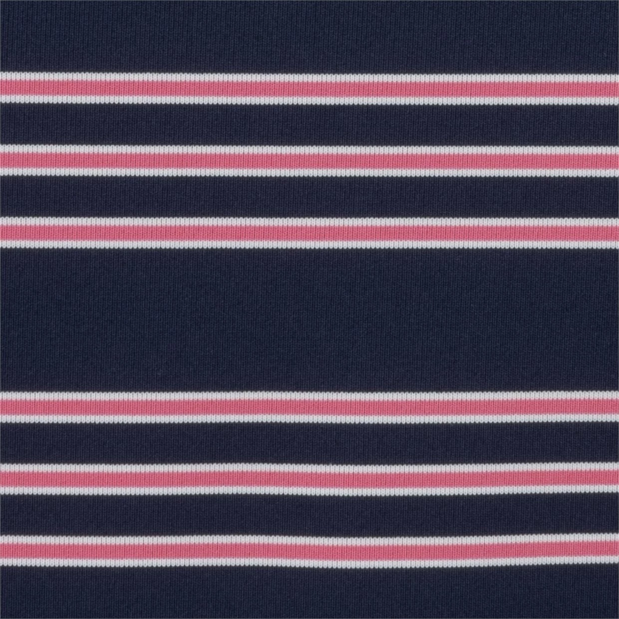 FootJoy Trio Stripe Lisle Self Collar Shirt Polo Short Sleeve Golf Apparel 5 FootJoy Trio Stripe Lisle Self Collar Shirt Polo Short Sleeve Golf Apparel - Image 3