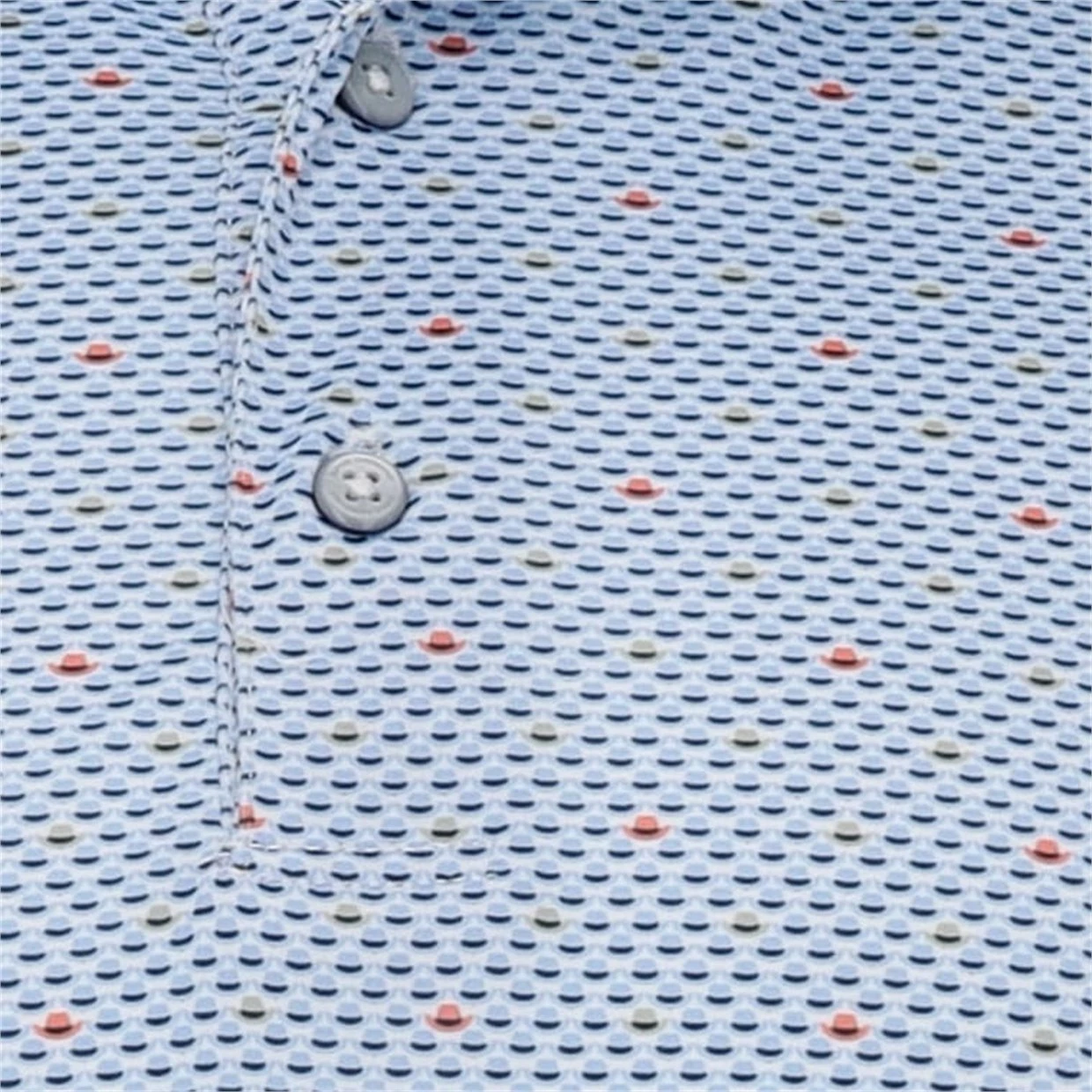 Greg Norman Desert Hat ML75 Shirt Polo Short Sleeve Golf Apparel 6 Greg Norman Desert Hat ML75 Shirt Polo Short Sleeve Golf Apparel - Image 4