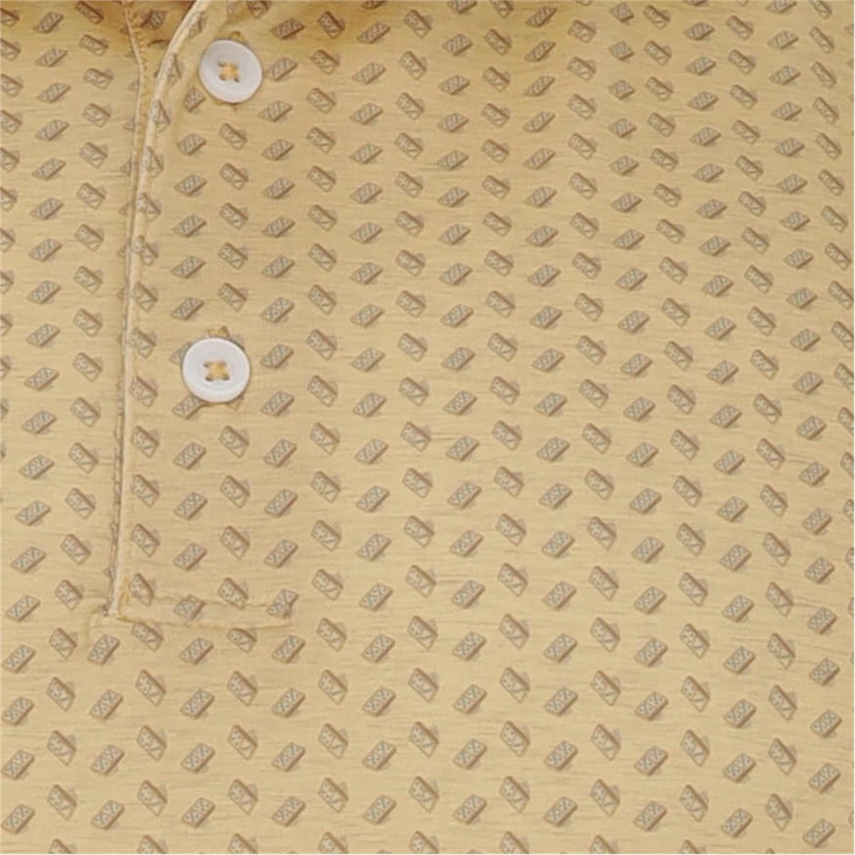 Greg Norman Domino Shirt Polo Short Sleeve Golf Apparel 6 Greg Norman Domino Shirt Polo Short Sleeve Golf Apparel - Image 4