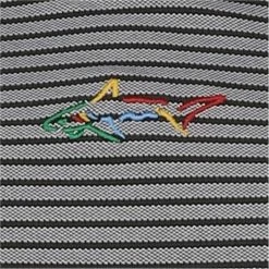 Greg Norman Freedom Micro Pique Classic Stripe Shirt Polo Short Sleeve Golf Apparel -Golf Apparel Shop greg norman freedom micro pique classic stripe shirt 3