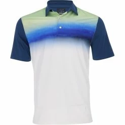 Greg Norman Genovesa Shirt Polo Short Sleeve Golf Apparel
