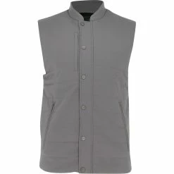 Greg Norman Knight Full Zip Outerwear Vest Golf Apparel