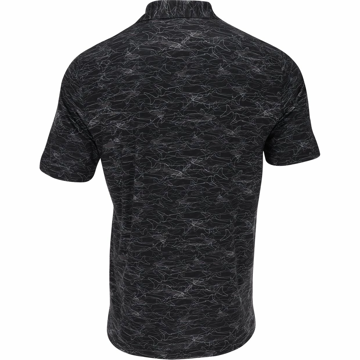 Greg Norman Lab Shark Shadow Shirt Polo Short Sleeve Golf Apparel 4 Greg Norman Lab Shark Shadow Shirt Polo Short Sleeve Golf Apparel - Image 2