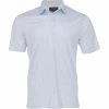 Greg Norman Micro-Dash Foulard Shirt Polo Short Sleeve Golf Apparel 2 Greg Norman Micro-Dash Foulard Shirt Polo Short Sleeve Golf Apparel -Golf Apparel Shop greg norman micro dash foulard shirt