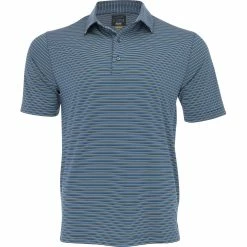 Greg Norman ML75 Stretch Seascape Shirt Polo Short Sleeve Golf Apparel
