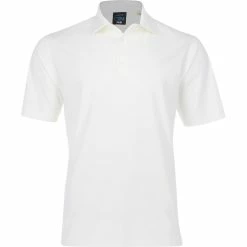 Greg Norman ML75 Stretch Sky Shirt Polo Short Sleeve Golf Apparel