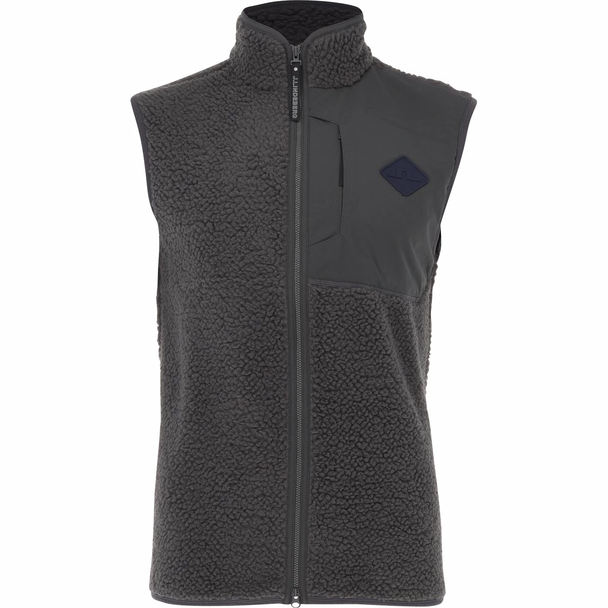 J.Lindeberg J. Lindeberg Zeke Pile Mid Layer Outerwear Vest Golf Apparel 3 J.Lindeberg J. Lindeberg Zeke Pile Mid Layer Outerwear Vest Golf Apparel
