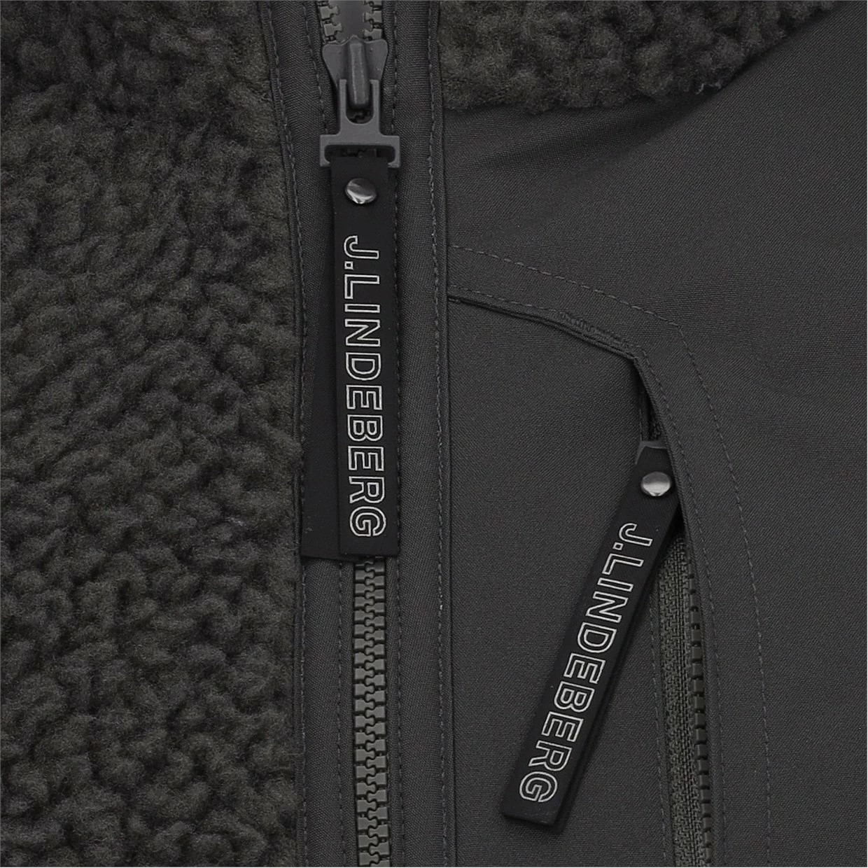 J.Lindeberg J. Lindeberg Zeke Pile MidLayer Outerwear Jacket Golf Apparel 7 J.Lindeberg J. Lindeberg Zeke Pile MidLayer Outerwear Jacket Golf Apparel - Image 5