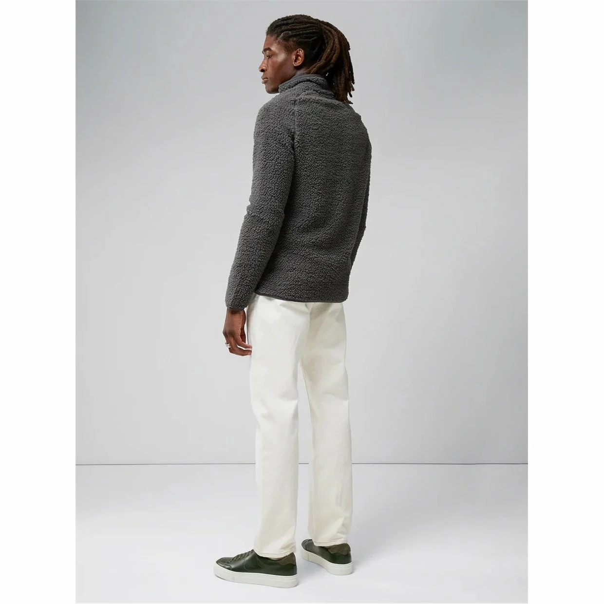 J.Lindeberg J. Lindeberg Zeke Pile MidLayer Outerwear Jacket Golf Apparel 11 J.Lindeberg J. Lindeberg Zeke Pile MidLayer Outerwear Jacket Golf Apparel - Image 9