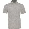 Linksoul Leaflet Print Oxford Shirt Polo Short Sleeve Golf Apparel -Golf Apparel Shop linksoul leaflet print oxford shirt