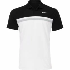 Nike Dri-Fit Victory ColorBlocked Shirt Polo Short Sleeve Golf Apparel