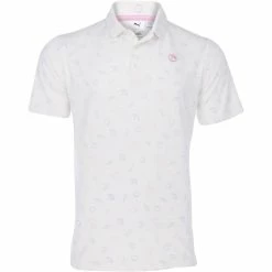 Puma AP Cloudspun Contender Shirt Polo Short Sleeve Golf Apparel