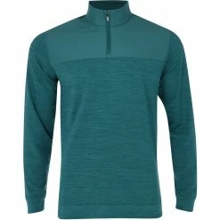 Puma CloudSpun Colorblock ΒΌ Zip Outerwear Pullover Golf Apparel