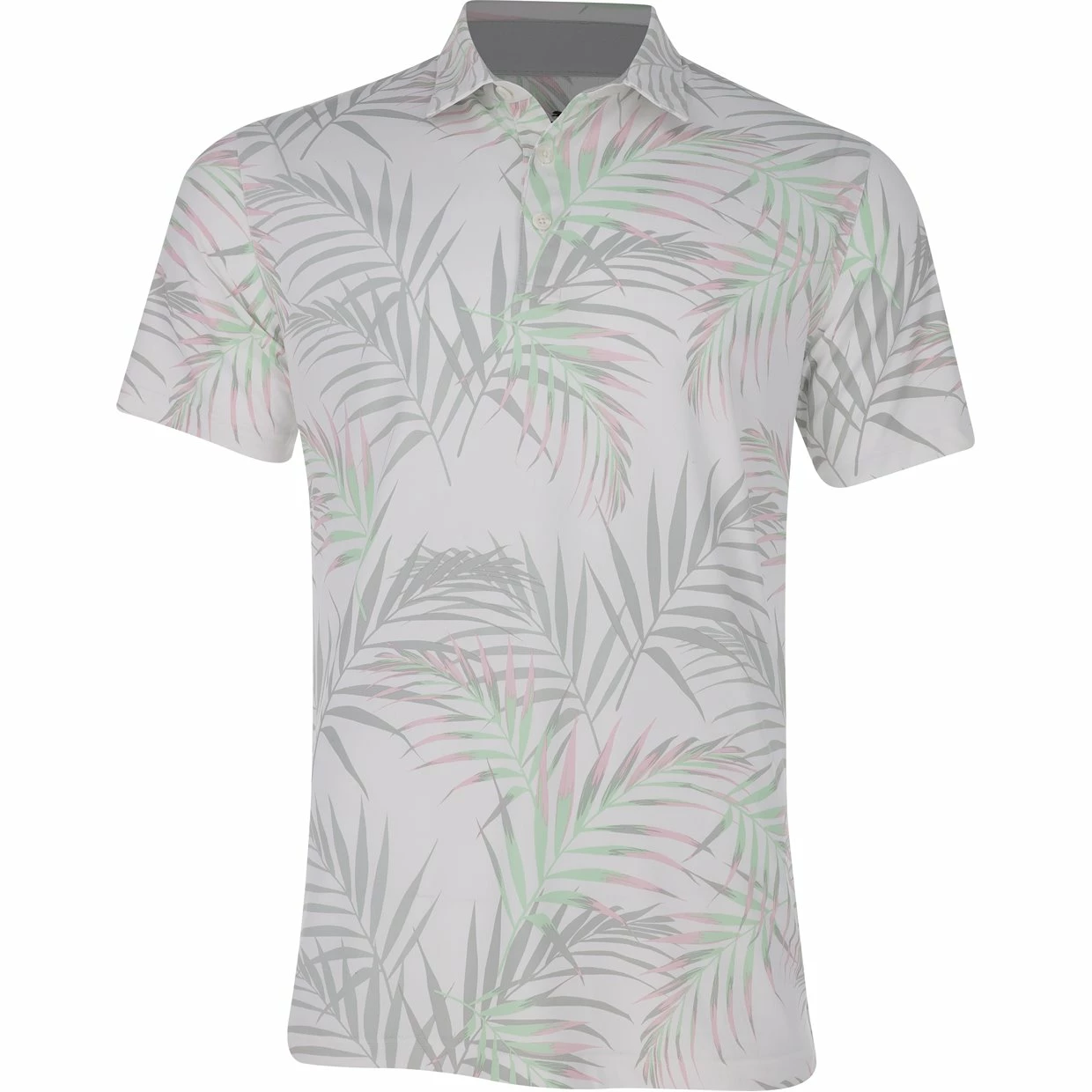 Puma CloudSpun Palm Leaf Shirt Polo Short Sleeve Golf Apparel 3 Puma CloudSpun Palm Leaf Shirt Polo Short Sleeve Golf Apparel