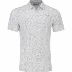 Puma Cloudspun Petal Shirt Polo Short Sleeve Golf Apparel