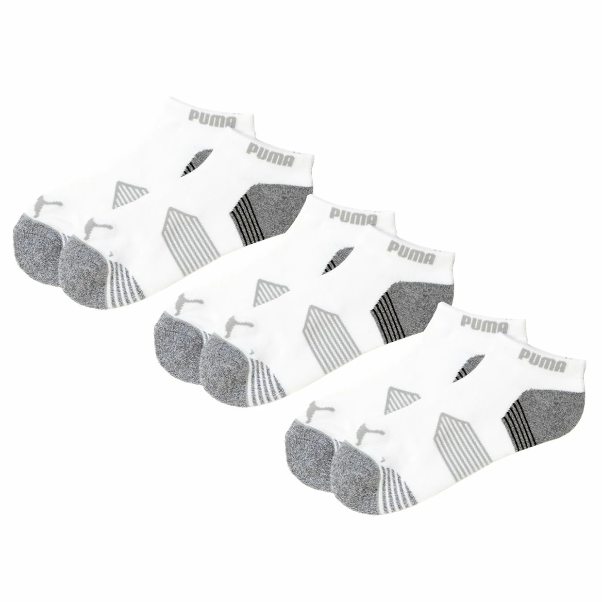 Puma Essential Low Cut 3 Pack Socks Ankle Golf Apparel 4 Puma Essential Low Cut 3 Pack Socks Ankle Golf Apparel - Image 2
