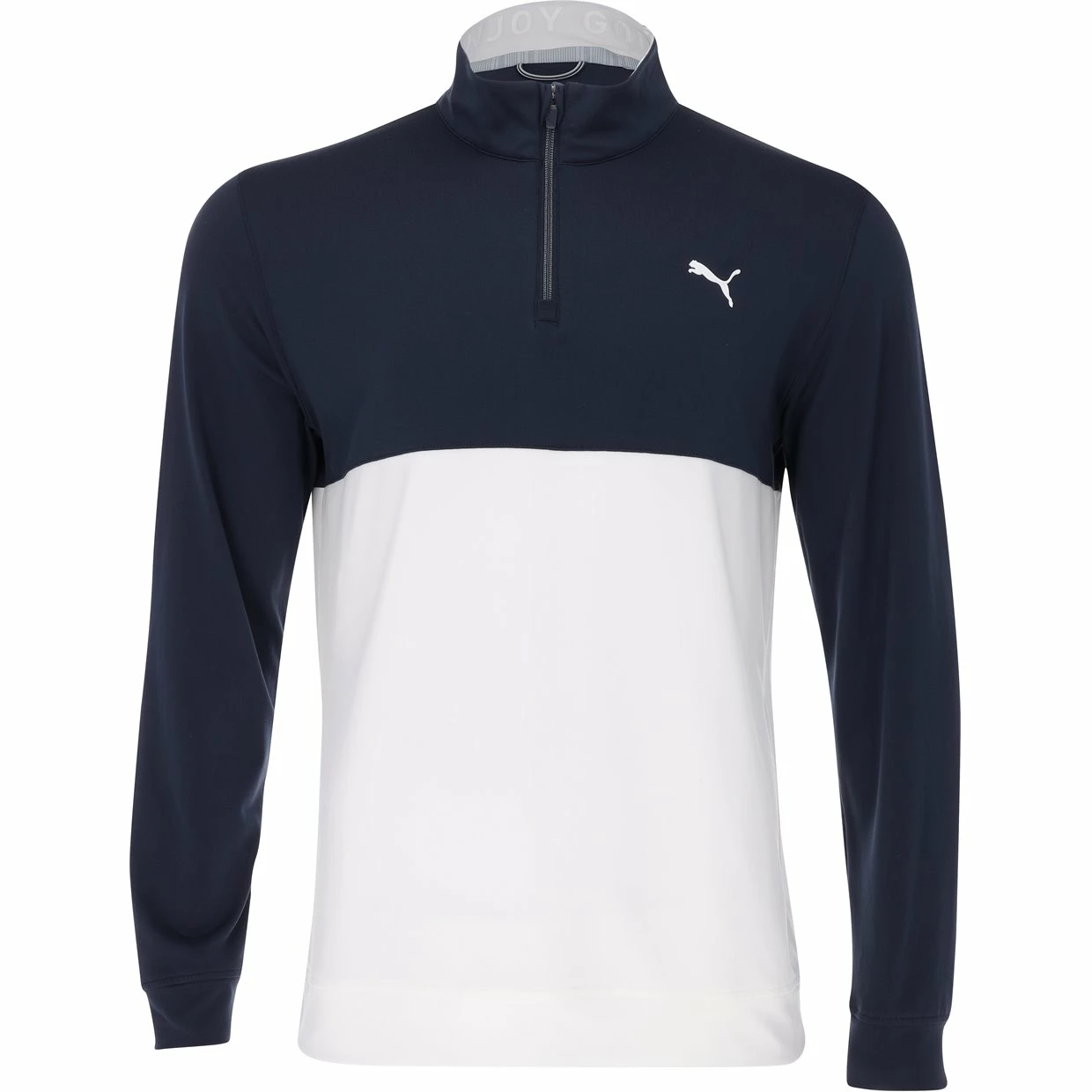 Puma Gamer Colorblock 1/4 Zip Outerwear Pullover Golf Apparel 3 Puma Gamer Colorblock 1/4 Zip Outerwear Pullover Golf Apparel