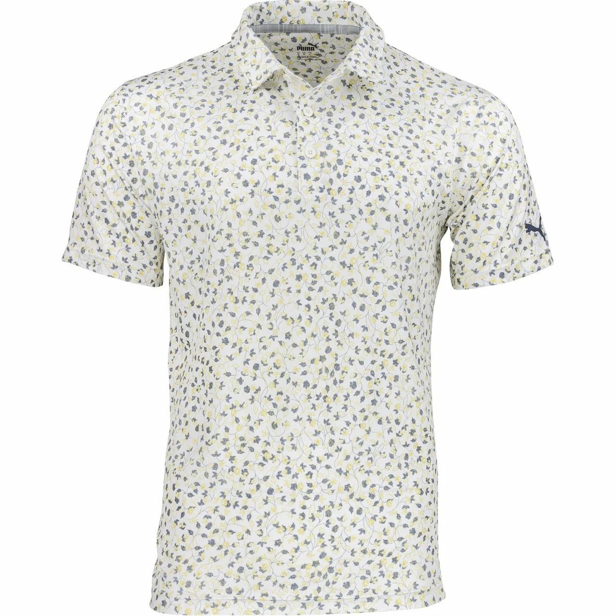 Puma MATTR Fancy Plants Shirt Polo Short Sleeve Golf Apparel 3 Puma MATTR Fancy Plants Shirt Polo Short Sleeve Golf Apparel