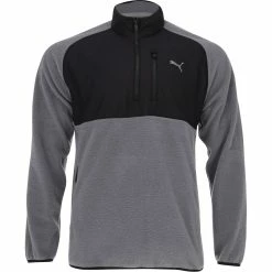 Puma Sherpa ΒΌ Zip Outerwear Pullover Golf Apparel