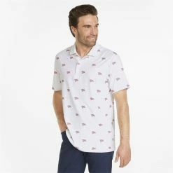 Puma Volition Flag Shirt Polo Short Sleeve Golf Apparel 9 Puma Volition Flag Shirt Polo Short Sleeve Golf Apparel -Golf Apparel Shop puma volition flag shirt 2