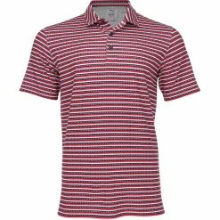 Puma Volition Free Stripe Shirt Polo Short Sleeve Golf Apparel