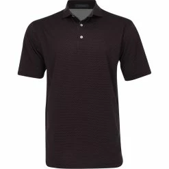 Turtleson Bailey Birdseye Performance Shirt Polo Short Sleeve Golf Apparel