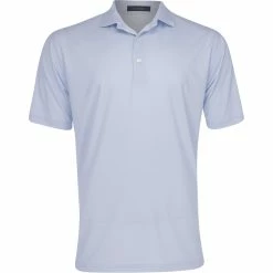 Turtleson Beckett Check Performance Shirt Polo Short Sleeve Golf Apparel