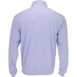 Turtleson Bowen Stripe Oxford 1/4 Zip Outerwear Pullover Golf Apparel -Golf Apparel Shop turtleson bowen stripe oxford 1 4 zip outerwear 1