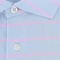 Turtleson Bowen Stripe Oxford Performance Shirt Polo Short Sleeve Golf Apparel 9 Turtleson Bowen Stripe Oxford Performance Shirt Polo Short Sleeve Golf Apparel -Golf Apparel Shop turtleson bowen stripe oxford performance shirt 3