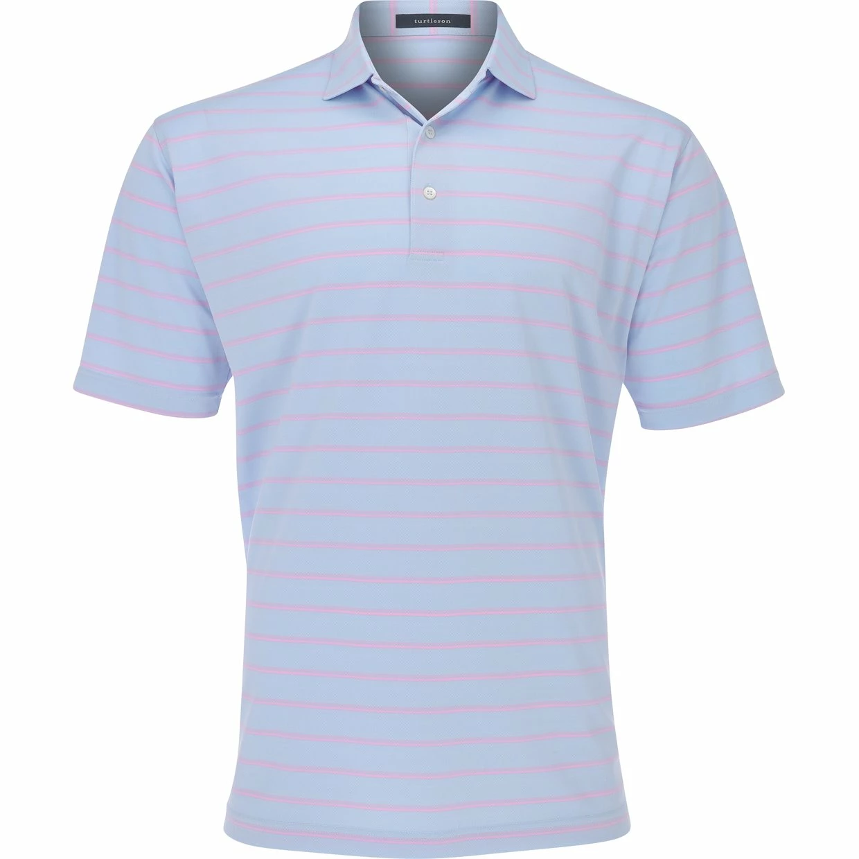 Turtleson Bowen Stripe Oxford Performance Shirt Polo Short Sleeve Golf Apparel 3 Turtleson Bowen Stripe Oxford Performance Shirt Polo Short Sleeve Golf Apparel