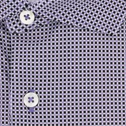 Turtleson Checker Jacquard Performance Shirt Polo Short Sleeve Golf Apparel 9 Turtleson Checker Jacquard Performance Shirt Polo Short Sleeve Golf Apparel -Golf Apparel Shop turtleson checker jacquard performance shirt 3