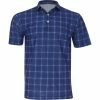 Turtleson Davis Plaid Pique Performance Shirt Polo Short Sleeve Golf Apparel -Golf Apparel Shop turtleson davis plaid pique performance shirt