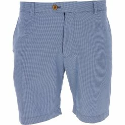 Turtleson Giles Houndstooth Shorts Flat Front Golf Apparel